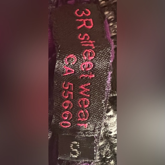 Purple and black zebra print dress size small - Picture 3 of 3